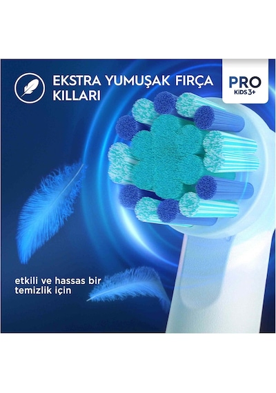 Çocuk İçin Frozen Şarjlı Diş Fırçası Yedek Başlığı 2 Adet Diğer