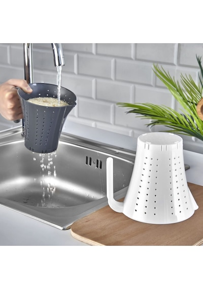 Sürahi Şeklinde Pirinç Süzgeci 500 Ml 3adet Plastik Diğer