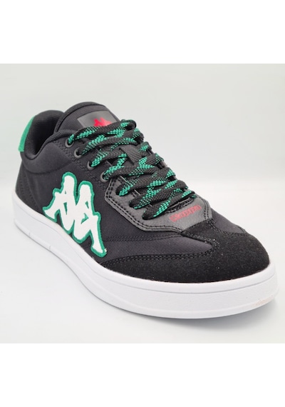 Kappa Santiago Siyah Yeşil Erkek Sneaker Spor Ayakkabı Siyah - Yeşil