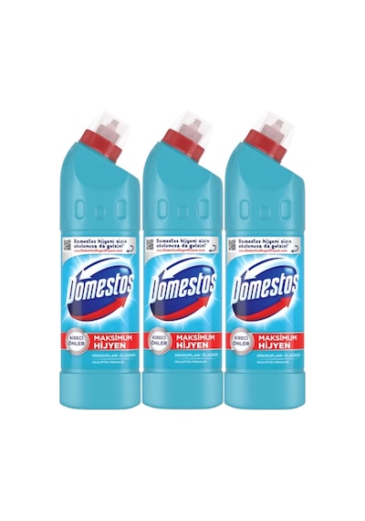 Domestos Çamaşır Suyu 750 ML Okaliptüs Ferahlığı 3 x 750 ML
