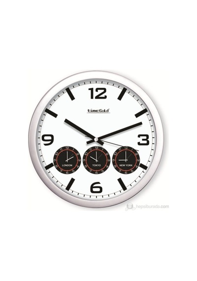 Time Gold 4'Lü Dünya Saati Plastik 40 Cm (239096105) Altın