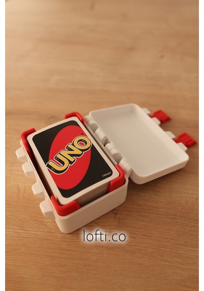 Uno Kart Oyunu Saklama Kutusu - Uno Kart Kutusu