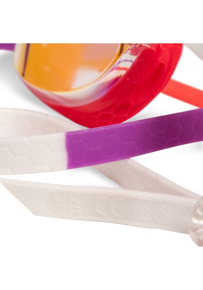 Air-speed Mirror Unisex Çok Renkli Yüzücü Gözlüğü 003151111 Kırmızı