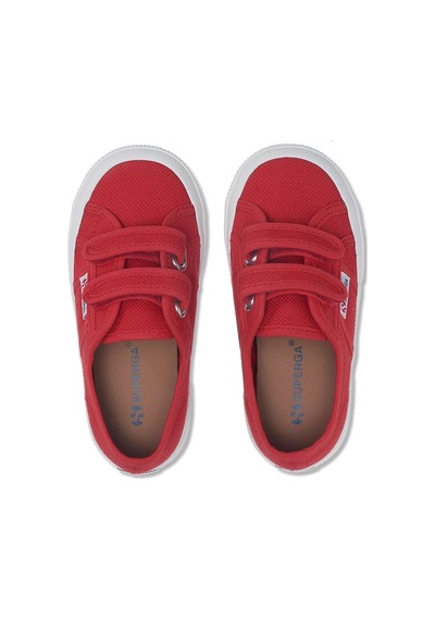 Superga 2750-cotjstrap Classic Çocuk Unisex Kırmızı-beyaz Sneaker Kırmızı-beyaz-166
