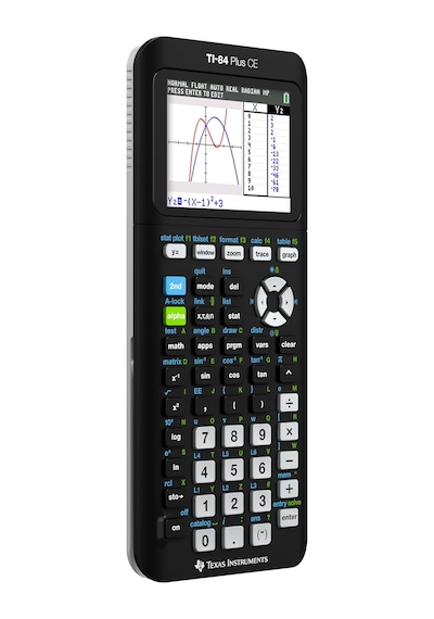 Texas Instruments Tı-84 Plus Ce-t Bilimsel Grafik Hesap Makinesi, Siyah Çok Renkli