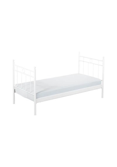 Bedliga Alpas Daybed Ferforje Metal Tek Kişilik Karyola 90X200