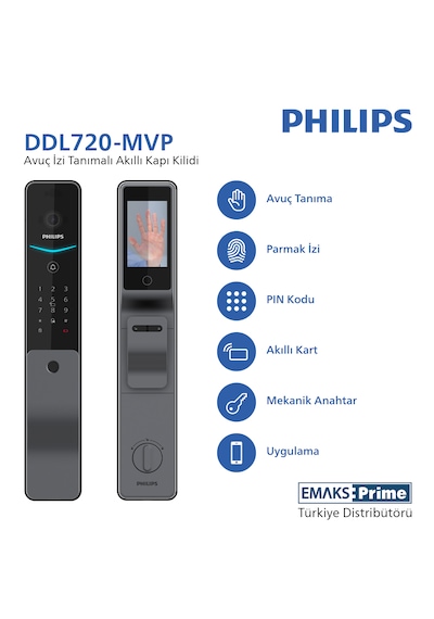 Philips Easykey Ddl720-mvp-17hwse