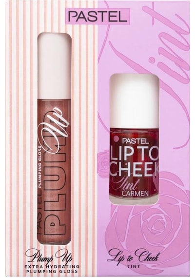 Pastel Plump Up Dolgunlaştıran Dudak Parlatıcısı 202 + Lip To Cheek Tint Carmen