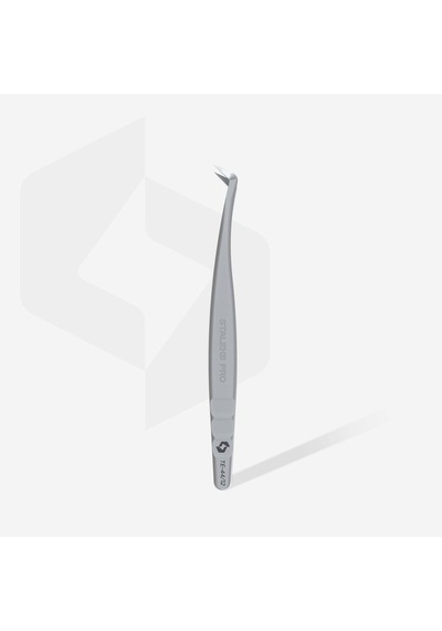 Staleks Expert 44/12 Kirpik Cımbızı Çentikli Fiber L Şeklinde 65 Mm.
