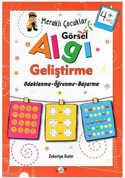 +4 Yaş Meraklı Çocuklar Görsel Algı Geliştirme Kukla Yayınları