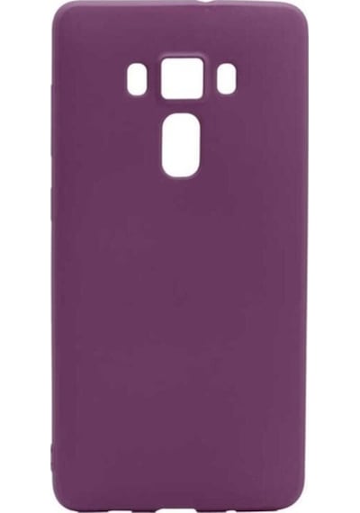Asus Zenfone 3 Ze552kl Kılıf Zore Premier Silikon Kapak Mürdüm
