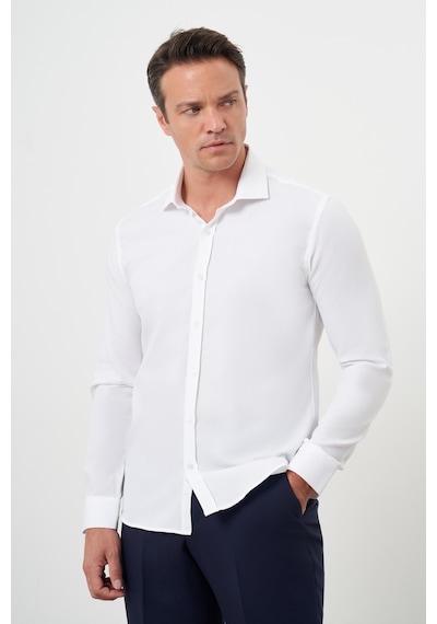 Morven Erkek Beyaz Pamuk Baskılı Desenli İtalyan Yaka Slim Fit Gömlek 25mc004015600 Beyaz Beyaz Morven Erkek Beyaz Pamuk Baskılı Desenli İtalyan Yaka Slim Fit Gömlek 25mc004015600 Beyaz Beyaz