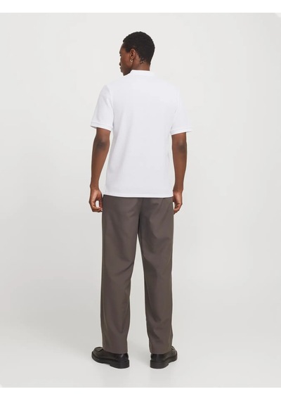 Jack & Jones Jack&jones Jjeaustin Erkek Polo T-shirt 12268130 Beyaz