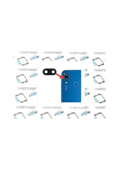 Tkgz -  P20 Lite Arka Kamera Camı Lens Yapışkanlı (526017588)