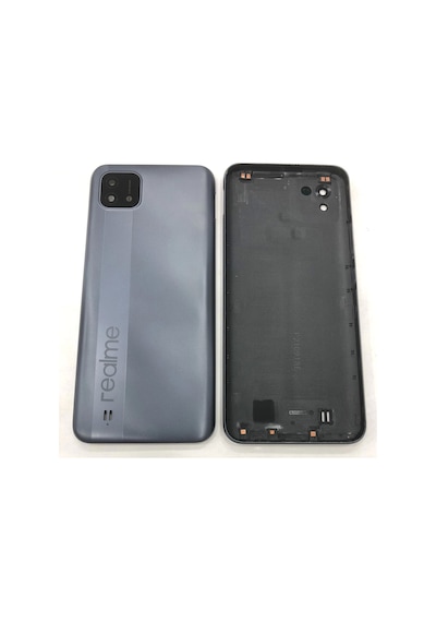 Realme C11 2021 Rmx3231 Kasa Arka Kapak Pil Kapağı - Mavi