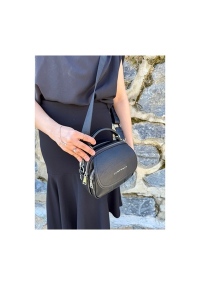 Just Polo Kadın Yeni Sezon Yumuşak Deri Şal Detaylı Ayarlanabilir Askılı Şık El Ve Omuz Çantası Shopper Kahverengi 62075607