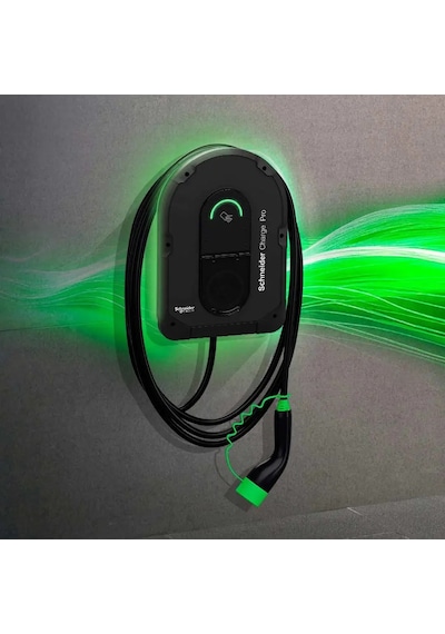 Schneider Electric Evb4s22nc0 Evlink Pro 7,4kw-11kw-22kw 1p/3pn 7 Metre Kablolu Araç Şarj Cihazı