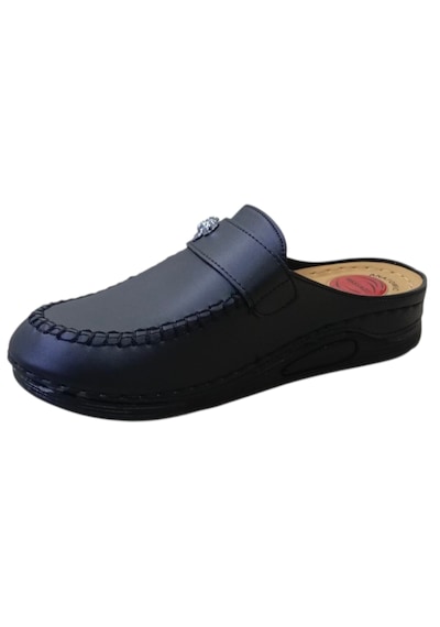 Stil Shoes Sera Kadın Anatomik Kapalı Terlik Ortopedik Yumuşak Poli Taban Anne Terlik 1503 Siyah Stil Shoes Sera Kadın Anatomik Kapalı Terlik Ortopedik Yumuşak Poli Taban Anne Terlik 1503 Siyah