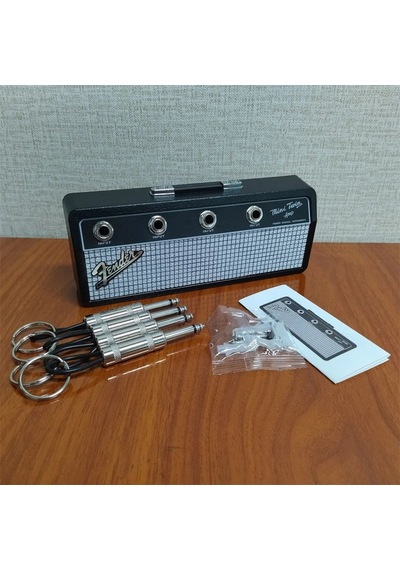 Fender Duvara Monte Anahtarlık Gitar Retro Radyo