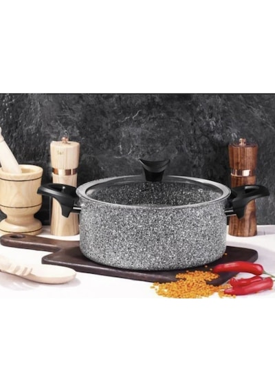 Taç Ultra Granit Derin Tencere 26 CM