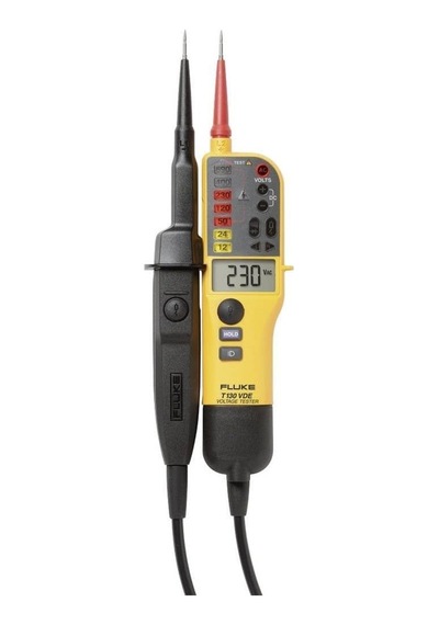 Arkadan Aydınlatmalı Lcd Ekranlı Fluke T130 Voltaj Ve Süreklilik Test Cihazı.
