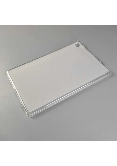 Samsung Uyumlu Galaxy Tab A7 10.4 T500 2020 Fuchsia Tablet Süper Silikon Kapak Arka Kapak