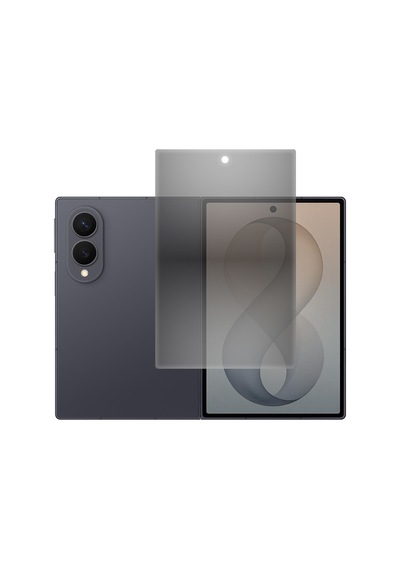 Samsung Galaxy Fold 8 Uyumlu Ön Ekran Mat Privacy Hayalet Nano Ekran Koruyucu Esnek Kırılmaz
