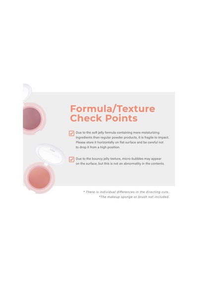 Meyve Tonlarında Doğal Görünümlü Jel Allık Juicy-pang Jelly Blusher Vl01 Çok Renkli