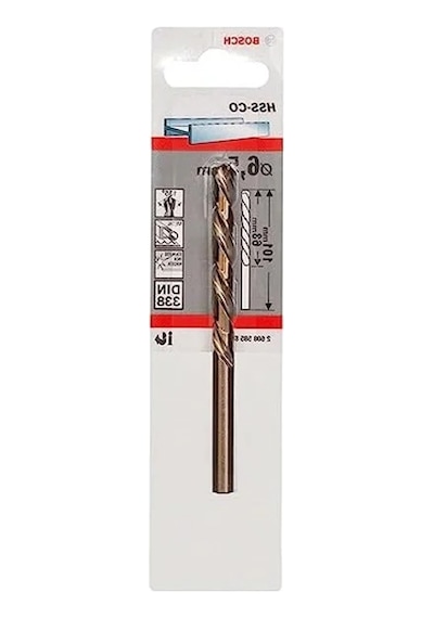 Metal Matkap Ucu, Hss-kobalt Malzeme İle Yüksek Performans Sağlar, Ø 6,5 Mm