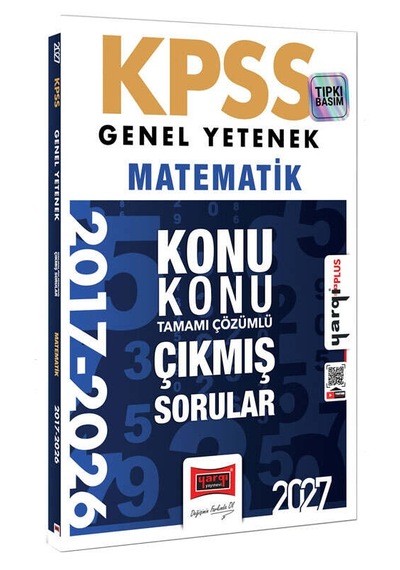 Yargı Yayınları 2027 Kpss Genel Yetenek Matematik Konu Konu Tamamı Çözümlü 10 Yıl Çıkmış Sorular