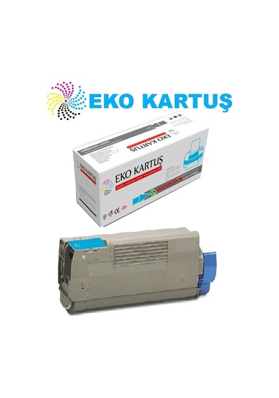 Oki C3200/ Oki C3200n Uyumlu, Toner 42804580 Mavi