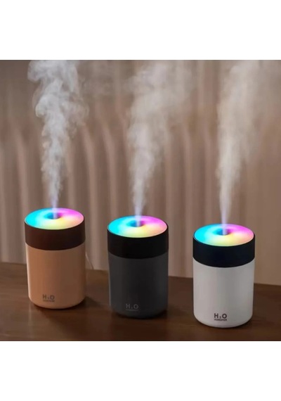 Divex Usb Led Işıklı Hava Nemlendirici Colorful Humidifier Beyaz H-41