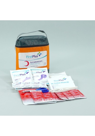 Firstplus Fp08.103 Yanık Eko İlk Yardım Seti Gri - Turuncu