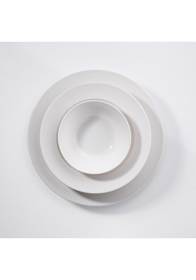 Korkmaz Perla Collection 53 Parça Yemek Takımı A8328 Beyaz