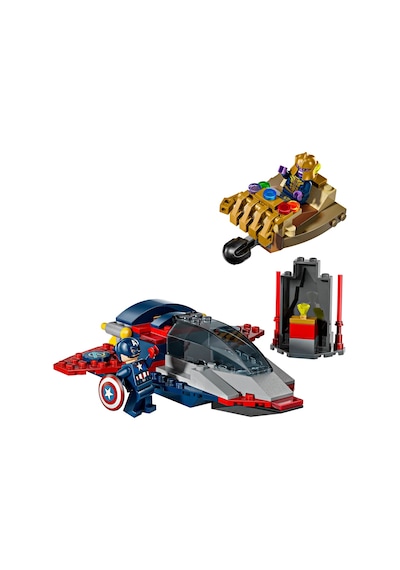 LEGO® ǀ Marvel Kaptan Amerika, Thanos'a Karşı 76319 - 4 Yaş ve Üzeri Süper Kahraman Seven Çocuklar için Yaratıcı Oyuncak Yapım Seti (107P) LEGO® ǀ Marvel Kaptan Amerika, Thanos'a Karşı 76319 - 4 Yaş ve Üzeri Süper Kahraman Seven Çocuklar için Yaratıcı Oyuncak Yapım Seti (107P)
