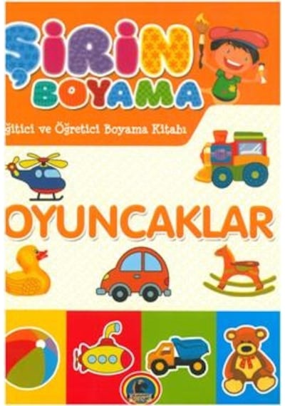 Karatay 4e Şirin Boyama Kitabı Oyuncaklar 16 Syf