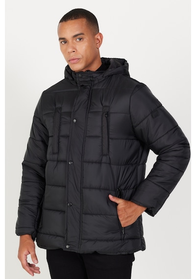 Ac&Co / Altınyıldız Classics Erkek Siyah Standart Fit Normal Kesim Dik Yaka Dolgulu Outdoor Şişme Kaban Mont 4A0723100201Syh50 Siyah Ac&Co / Altınyıldız Classics Erkek Siyah Standart Fit Normal Kesim Dik Yaka Dolgulu Outdoor Şişme Kaban Mont 4A0723100201Syh50 Siyah