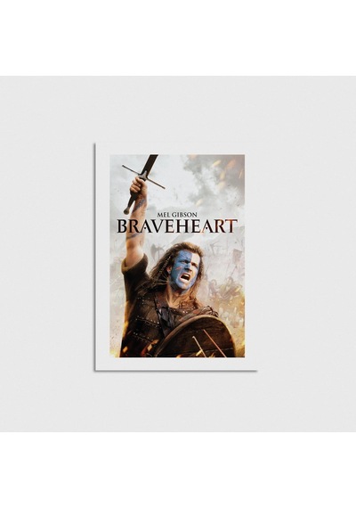 Braveheart 1995 Film Posteri Çerçevesiz Poster Duvar Dekorasyonu Pn11p264