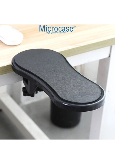 Microcase Ergonomik Bilgisayar Notebook Masa Dönen Bilek Destek Pedi Kol Dayama - Al5275 Siyah