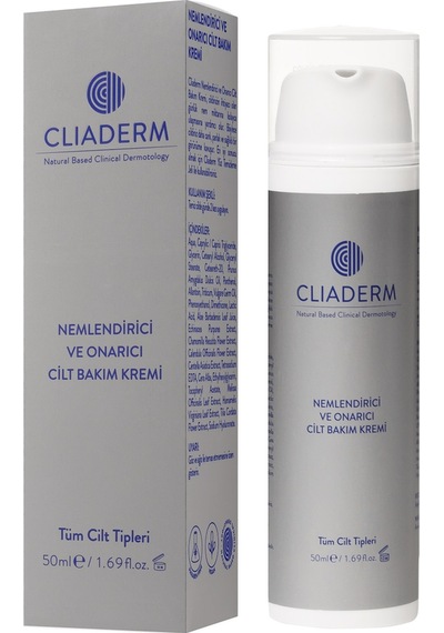 Cliaderm Nemlendirici ve Onarıcı Cilt Bakım Kremi 50 ML