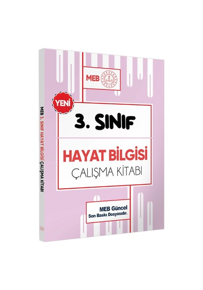 MEB ÖDM İlkokul 3.Sınıf HAYAT BİLGİSİ Çalışma Kitabı Alıştırmalı Soru Bankası BASKI ÜCRETİ