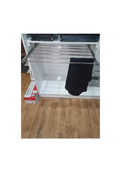 Metal Pantolonluk Tavana Monte 65cm-75cm Arası Ayarlanabilir Krom