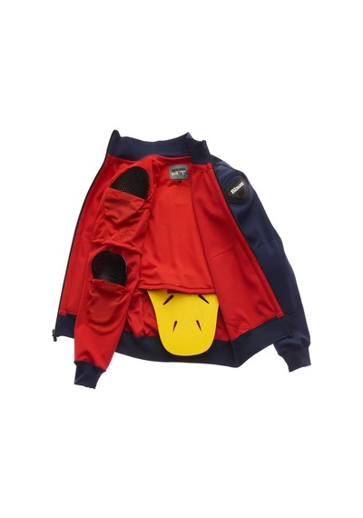 Blauer Ht Blauer Easy Man Pro Korumalı Motosiklet Montu Mavi