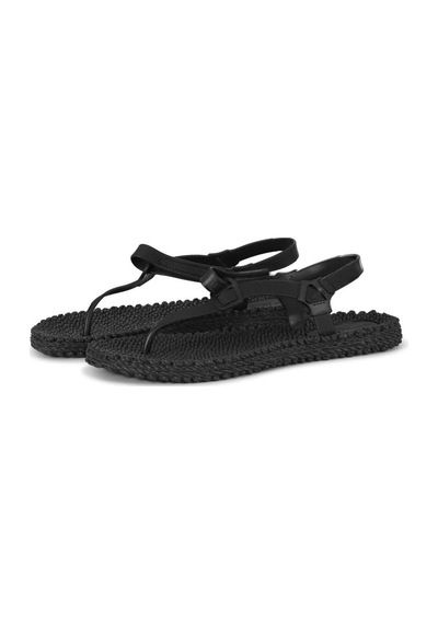 Ilse Jacobsen Black Cheerful14 - Siyah Parmak Arası Terlik-6959 Siyah