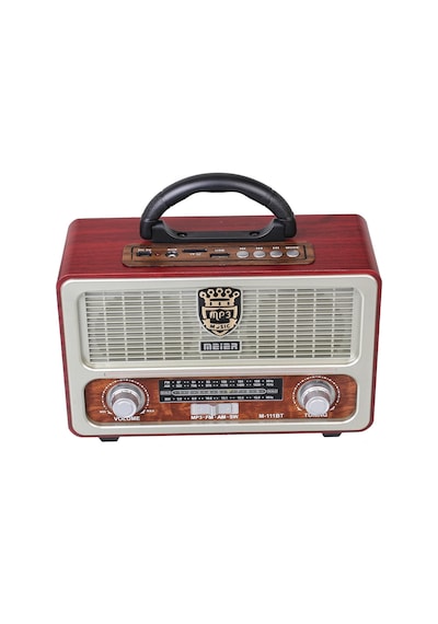 Meier M-111BT Şarjlı Nostaljik Radyo