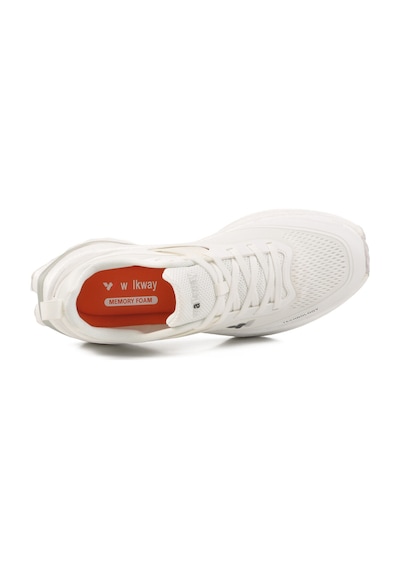 Beyaz Fileli Hafif Esnek Memory Foam Erkek Spor Ayakkabı Tirispol M Beyaz