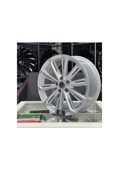 17 Inç 5x100 Vw Polo Ibiza Scala Verona Silver Jant Modeli 4adet Uyumlu