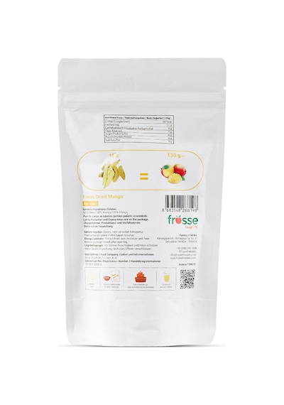Freeze Dry Kurutulmuş Mango 130 Gr 130 G