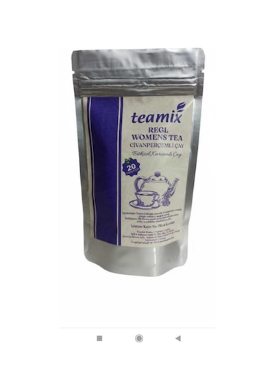 Regl Çayı Womens Tea Bitkisel Karışımlı Çay 20 Süzen Poşet Doypack Ambalaj