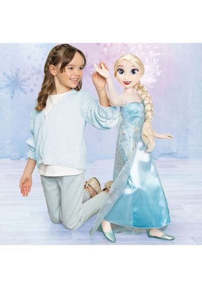 Disney Frozen 81 Cm Dev Çocuk Boyu Elsa Moda Bebeği 24047